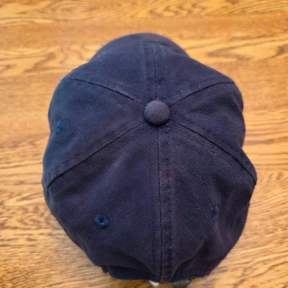 USS Oklahoma BB 37 Pearl Harbor Navy Blue Cotton Hat OSFM Pacific Historic Parks